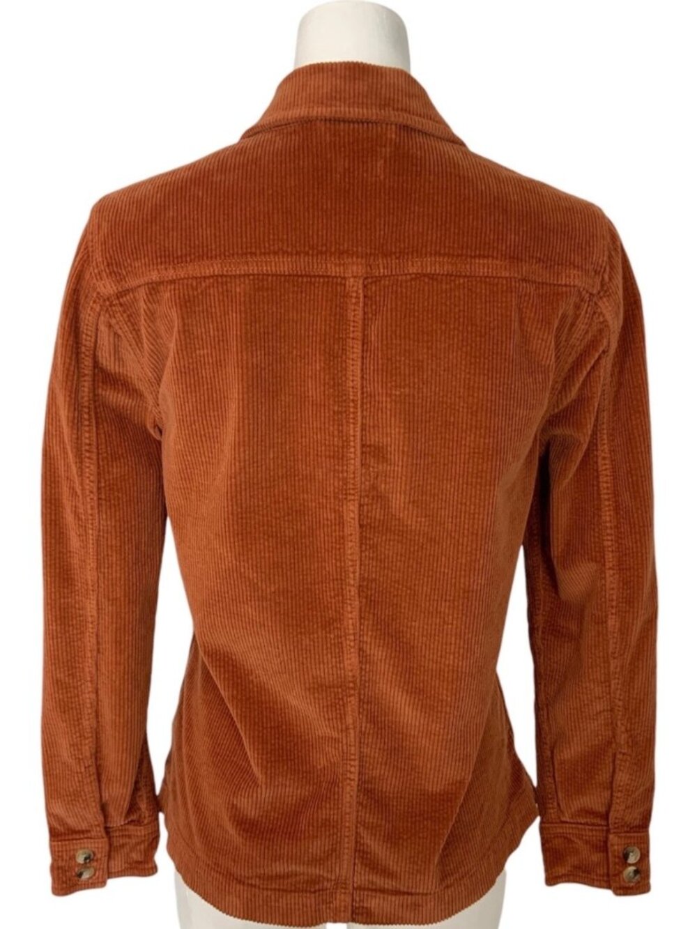 Faherty Studio Corduroy Chore Jacket XS Gingerbread - Picture 6 of 16